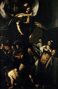 De Zeven Werken van Barmhartigheid door Michelangelo Merisi da  Caravaggio
