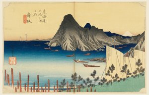 Maisaka, Imaki Punt, in De Drieënvijftig Stations van de Tokaido Weg