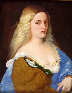 Violante (La Bella Gatta) door Titian