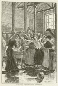 Ruzie tussen Gervaise en Virginia