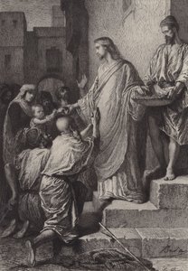 Aalmoezen door after Albert Robida