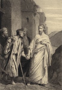 Jezus leidt de blinde man