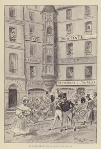 Het restaurant van de Nationale Garde