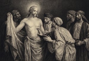 Sint Thomas door after Albert Robida