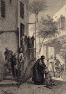 De verloren zoon door after Albert Robida