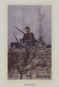 De Klim door after Alphonse Marie de Neuville