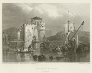 Brug van Egnippo, Negropont door after C. Stanfield