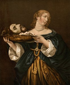Herodias met het Hoofd van Johannes de Doper door after Carlo Dolci