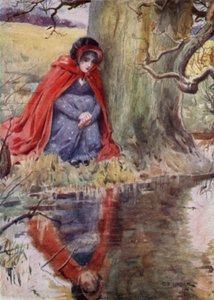 Hetty Sorrel bij de vijver