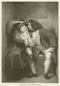 Oom Toby en weduwe Wadman door after Charles Robert Leslie