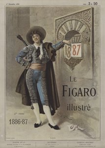 Omslag van Le Figaro Illustre, 1 december 1886 door after Emile Antoine Bayard