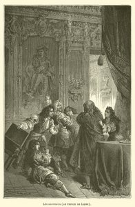 De herinneringen, de prins van Ligne door after Emile Antoine Bayard