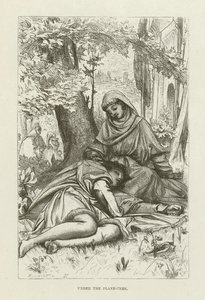 Illustratie voor Romola door George Eliot door after Frederic Leighton