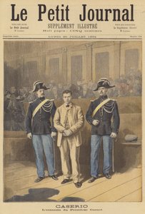 Sante Geronimo Caserio; moordenaar van president Carnot van Frankrijk