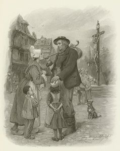 Mr Peggotty door after Frederick Barnard