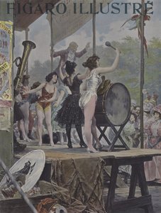 De Parade. Omslag van Le Figaro Illustre, november 1897 door after Frederik Hendrik Kaemmerer
