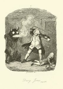 Illustratie voor Peregrine Pickle door Tobias Smollett