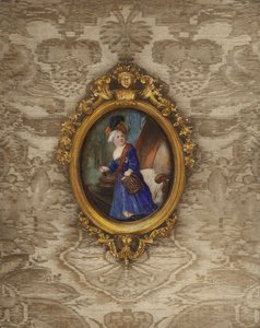 Portret van Frederik de Grote van Pruisen op 3-jarige leeftijd door after German School