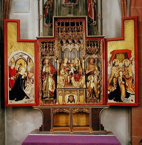 Het orgel, voltooid in 1868