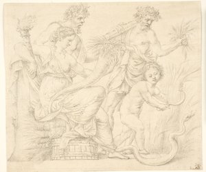 Persephone en Dionysus