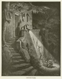 Klein Duimpje door Gustave after Dore