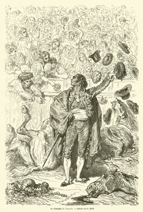 De triomf van het zwaard door Gustave after Dore