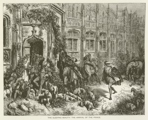 Doornroosje, de aankomst van de prins