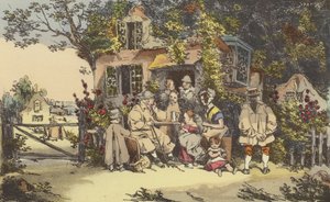 Woning van boeren