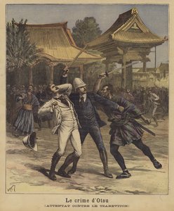 Moordaanslag op tsarevitsj Nicolaas van Rusland, Otsu, Japan, 1891