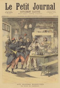 Franse militaire manoeuvres