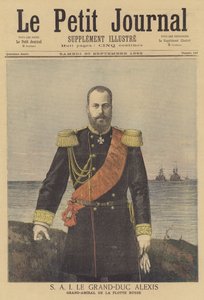 Grootvorst Alexei, grootadmiraal van de Russische vloot