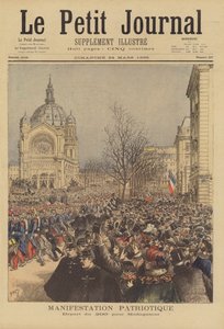Patriottische demonstratie