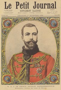 Prins Nicolaas Aleksandrovitsj, erfgenaam van de Russische troon