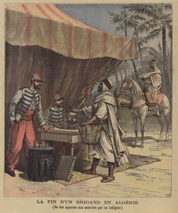 Het einde van een bandiet in Algerije