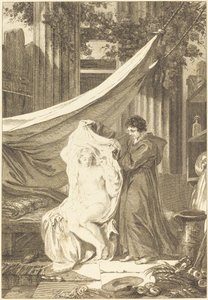 De kluizenaar (De duivel in de hel) door after Jean Honoré Fragonard