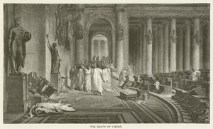 De dood van Caesar door after Jean Leon Gerome