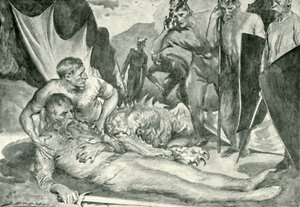 De dood van Beowulf