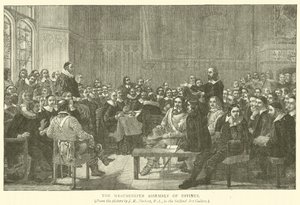 De Westminster Vergadering van Godgeleerden door after John Rogers Herbert