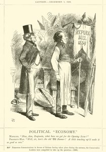 Politieke Economie door after John Tenniel