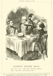 Pudding voor Vlees door after John Tenniel