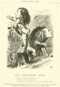 De Lancashire Leeuwen door after John Tenniel