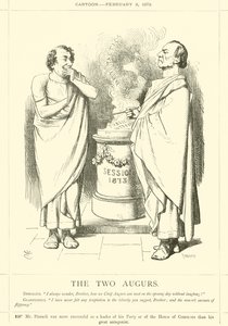 De Twee Auguren door after John Tenniel