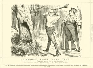 Houthakker, spaar die Boom! door after John Tenniel