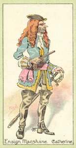 Vaandrig Macshane, Catherine (chromolitho) door after Joseph Clayton Clarke