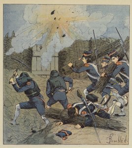 Geen van de oude vestingen was veilig, ze waren niet langer houdbaar door after Louis Charles Bombled