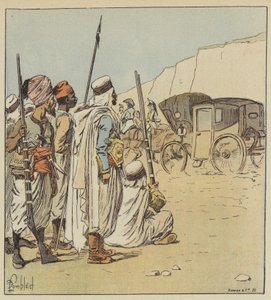 Deze wagen verbaasde de Arabieren zeer