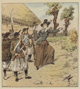 Ze had een zeer actieve rol gespeeld in de oorlogen van de Vendée