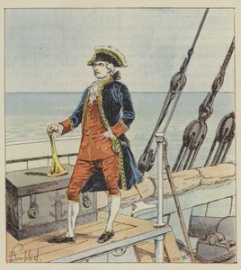 De baljuw van Suffren door after Louis Charles Bombled