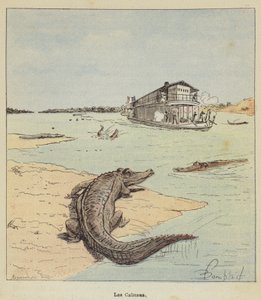 De Kaaimannen door after Louis Charles Bombled