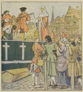 Handelde Napoleon zoals de huidige prinsen van het huis van Engeland? door after Louis Charles Bombled